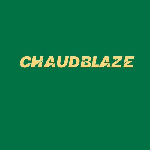 Logo da CHAUDBLAZE